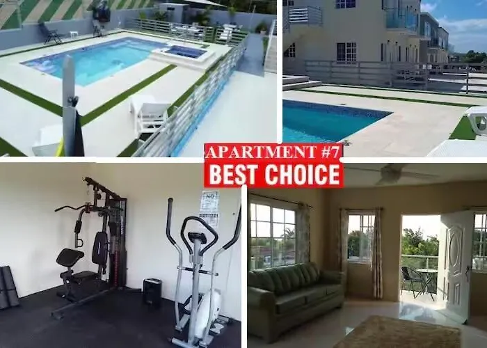 Mirando Place #7---Beach Club Access, ,Pool, Hottub, Gym,3 Lounges, Apartment #7, Airport 10 Minutes