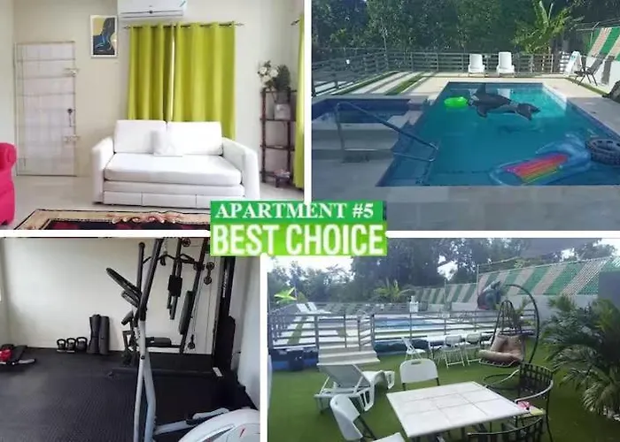 Mirando Place #5---Beach Club Access, ,Pool, Hottub, Gym,3 Lounges, Apartment #5 -Airport 10 Mins